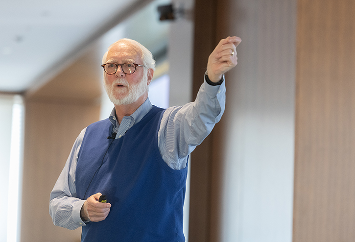President Emeritus and former Secretary of the Smithsonian G. Wayne Clough