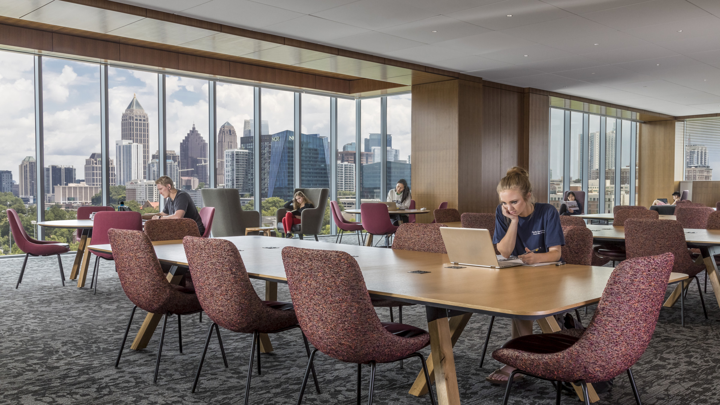 Crosland Tower 7th floor Reading Room